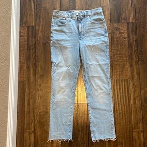 New with tags Madewell Perfect vintage jeans in Ellicot wash sz 27